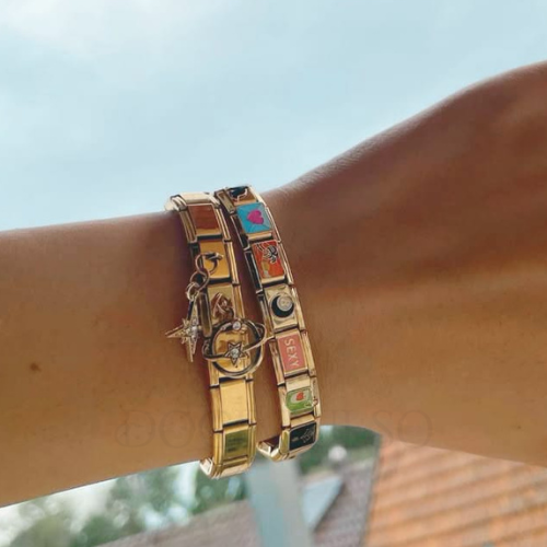 Chrarms Pingente Dourado