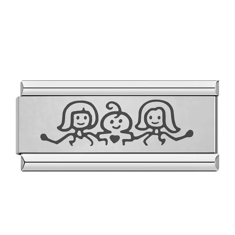 Charms Italiano Plaquinha