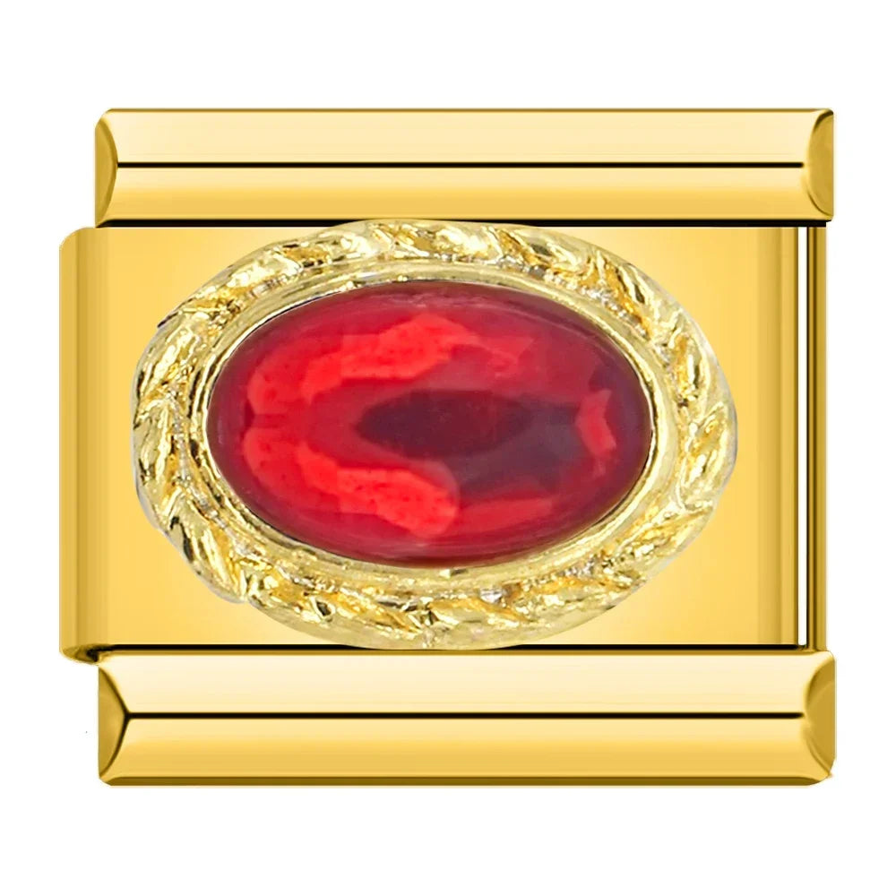 Charms Italiano Pedra Gold