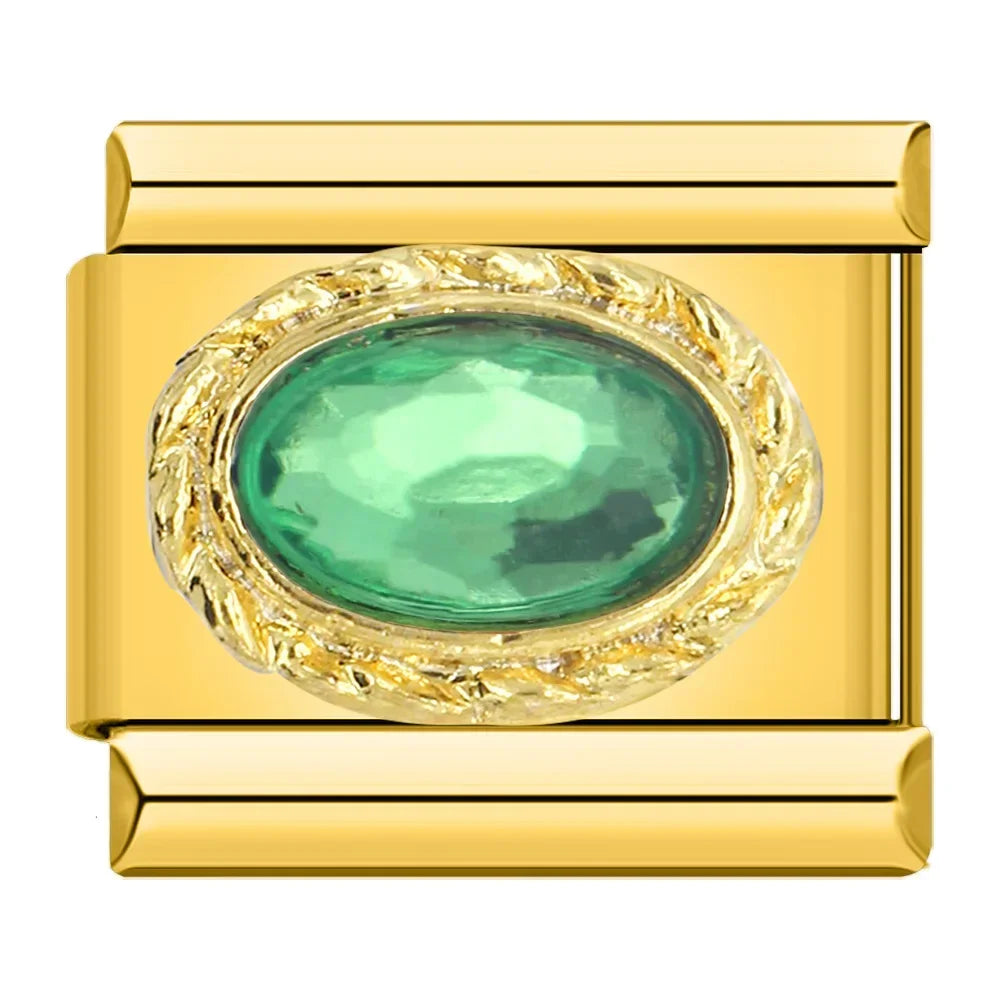 Charms Italiano Pedra Gold