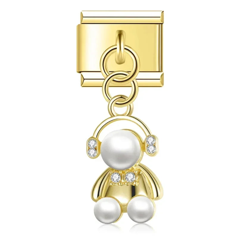 Charms Pingente Dourado