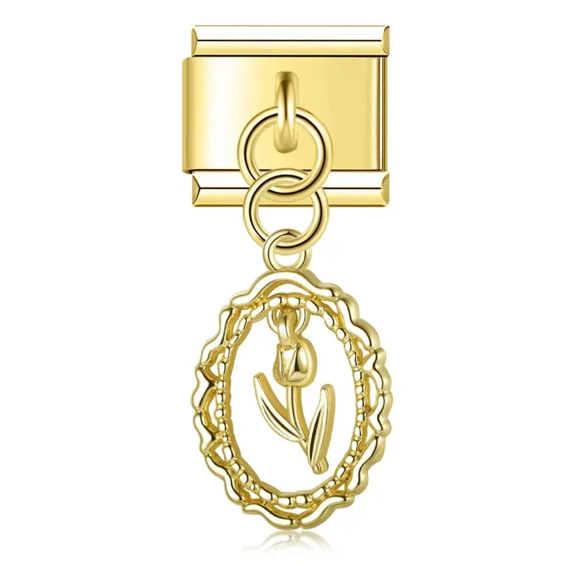 Charms Pingente Dourado