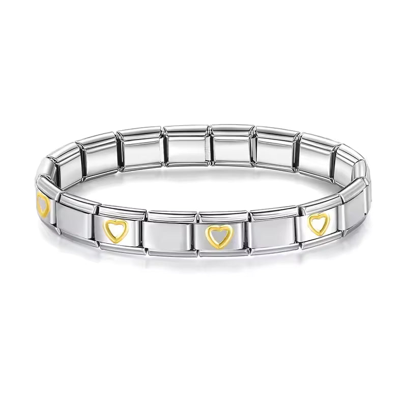 Pulseira Charms Coração