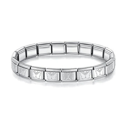 Pulseira Charms Italiano Borboleta